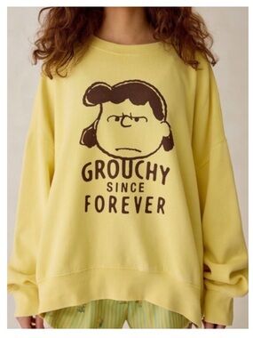 Peanuts UO Exclusive Graphic
Crew Neck Sweatshirt